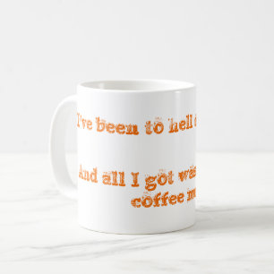Hell und Back-Novelty-Tasse Kaffeetasse