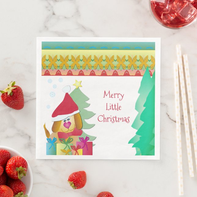 hell und farbenfroh serviette (Beispiel)