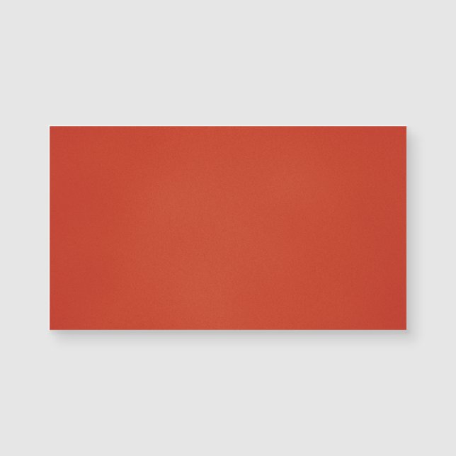 Hell Warm Red Grainy Textur Magnetkarte (Vorderseite)