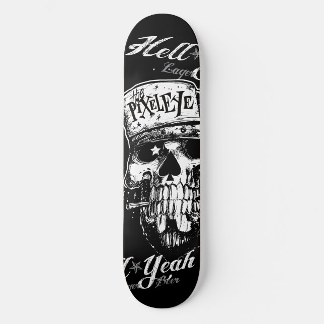 Hell Yeah Beer Skatedeck Skateboard (Vorderseite)