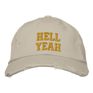 Hell Yeah Bestickte Baseballkappe