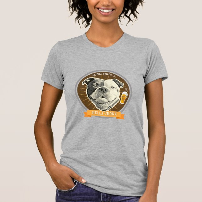 Hella Chonk Beer Label TShirt (Vorderseite)