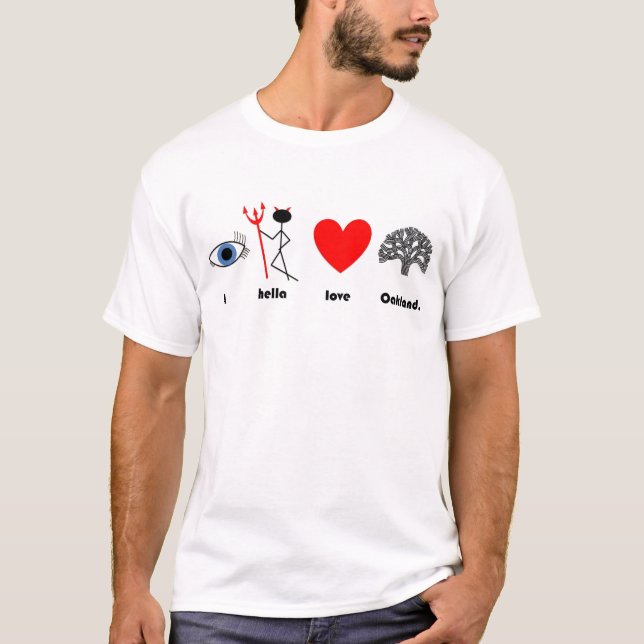 HellaHeartOakland2 T-Shirt (Vorderseite)
