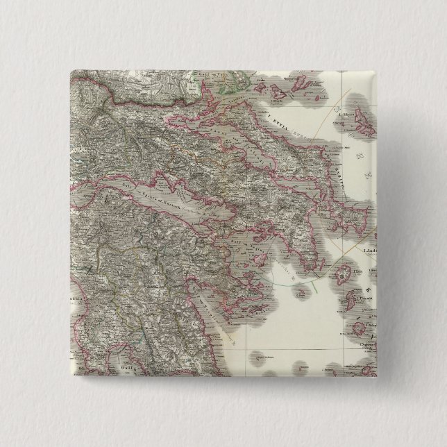 Hellas, Ionische Gemeinden - Griechenland Button (Vorderseite)