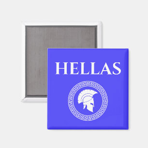 Hellas Spartan Magnet