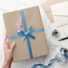 Hellbeiges Frühlings- und Sommer-Trendfarbe Geschenkpapier