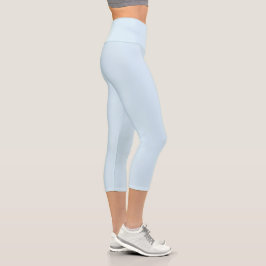 Hellblau Capri Leggings