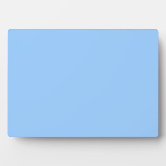 Hellblau Fotoplatte (Vorderseite)