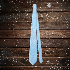 Hellblau gefroren krawatte