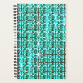 Hellblau glänzend, Quadrate oder Bild im Raster? Planer