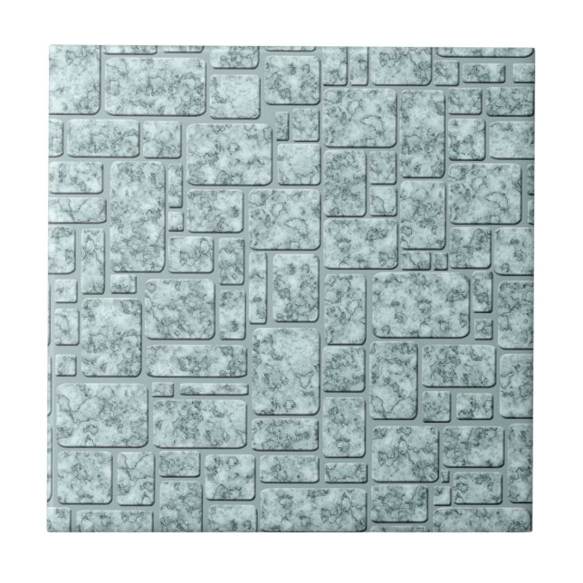 Hellblau, loft fliese (Vorderseite)