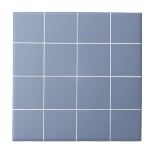 Hellblau Moderne Geometrisch Einfache Karos Fliese