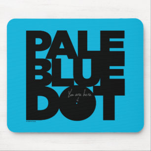 Hellblau Mousepad