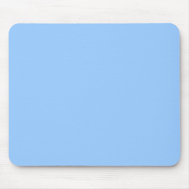 Hellblau Mousepad (Vorne)