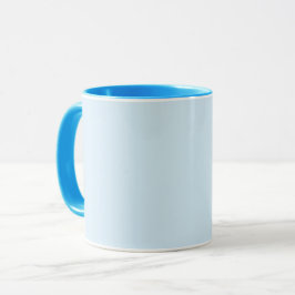 Hellblau Tasse