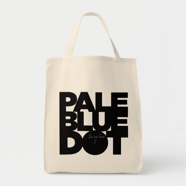 Hellblau Tragetasche (Vorne)
