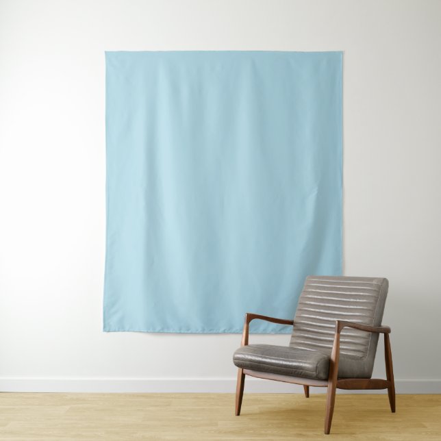 Hellblau Wandteppich (Beispiel)