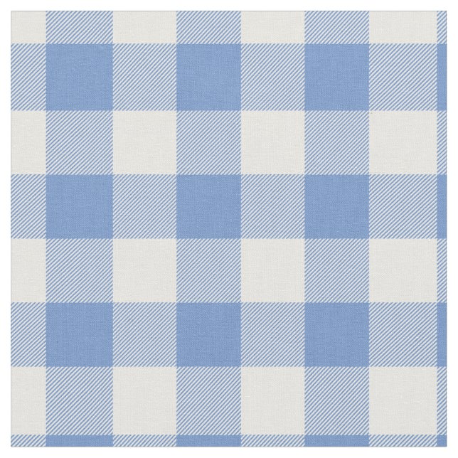 Hellblau-weiß kariert stoff (Nahaufnahme)