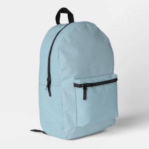 Hellblaue Austern-Rucksack Bedruckter Rucksack