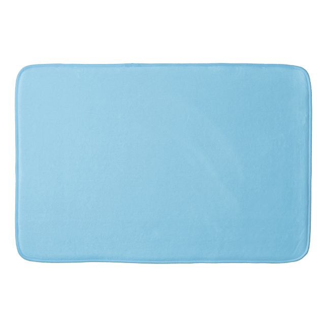 Hellblaue Badematte (Vorderseite)