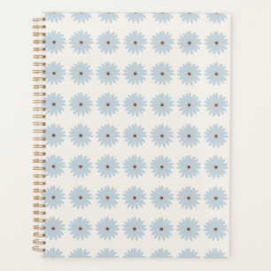 Hellblaue Daisy Planer
