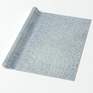Hellblaue Denim-Jeans-Beschaffenheit Geschenkpapier