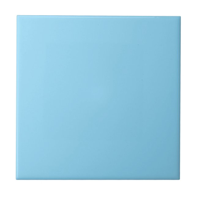 Hellblaue Farbe Fliese (Vorderseite)