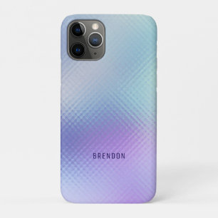 Hellblaue Irideszierende Imitate Glasstruktur Case-Mate iPhone Hülle