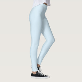 Hellblaue Leggings