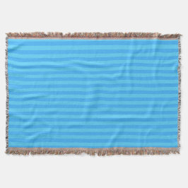 Hellblaue Streifen Decke