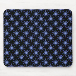 Hellblaue wirbelnde Sonnen-Mauspad Mousepad