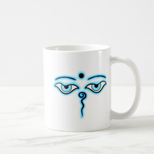 Hellblauer Buddha Eyes.png Kaffeetasse (Rechts)
