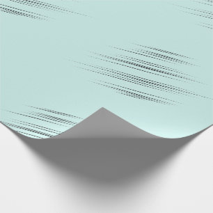 Hellblauer Hellblauer Moderne, wedge-förmige Schla Geschenkpapier