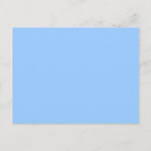 Hellblauer Hintergrund Postkarte