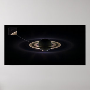 Hellblauer Punkt, Saturn-Plakat Poster