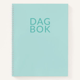 Hellblauer Tagebuch
