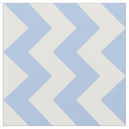 Hellblauer und weißer Zickzack-geometrisches Stoff