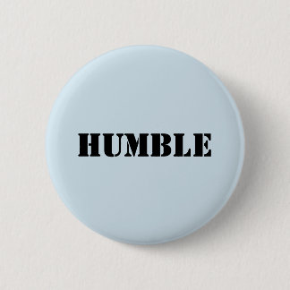 Hellblaues BESCHEIDENES buttn Button