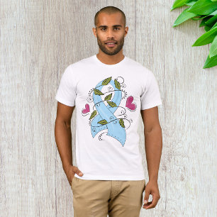 Hellblaues Bewusstseinsband Unterstützung und Hoff T-Shirt