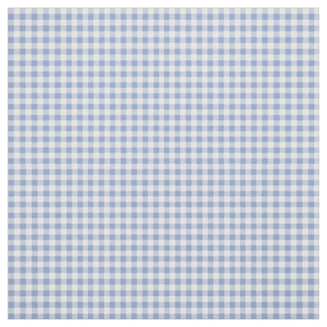 Hellblaues Gingham-Muster Klassischer Karomuster-D Stoff (Muster)