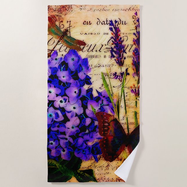 Hellbotanisch Strandtuch (Vorderseite)