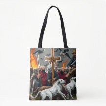 Hellbound hurler halloween Sacs fourre-tout