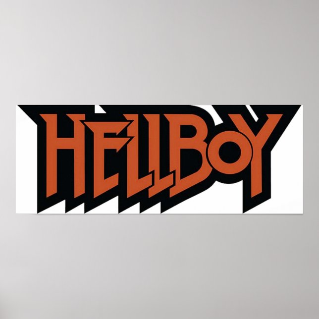 HellBoy-Logo Poster (Vorne)