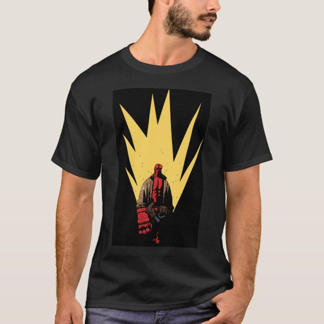 Hellboy Portrait T-Shirt (Vorderseite)