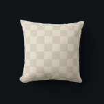 Hellbraune und braune Schachtel Kissen<br><div class="desc">Hellbraune und braune Schachtel</div>