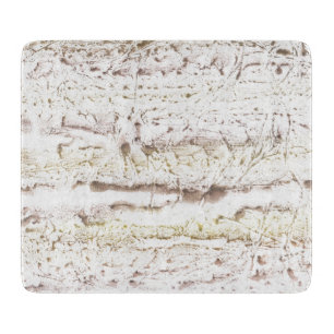 Hellbrauner Marmor Schneidebrett