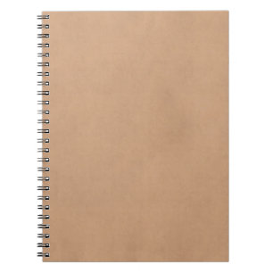Hellbraunes Vintage-Pergamentpapier Notizblock