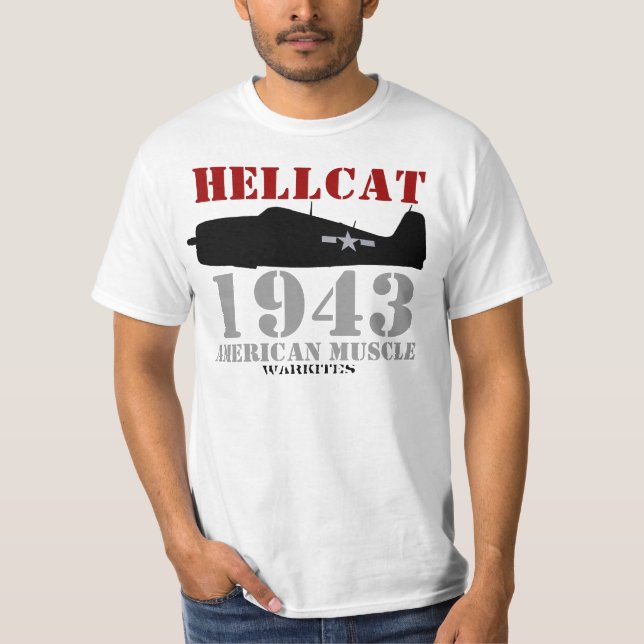 Hellcat-Muskel T-Shirt (Vorderseite)