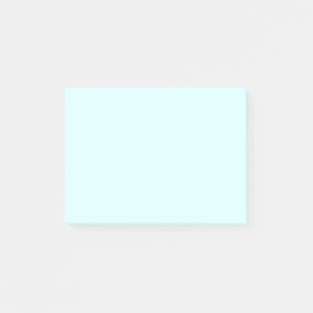 Hellcyan Post-it Klebezettel (Vorderseite)