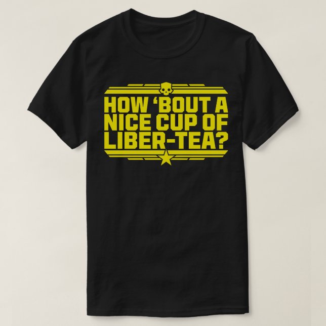 Helldivers 2 Libertea T-Shirt (Design vorne)